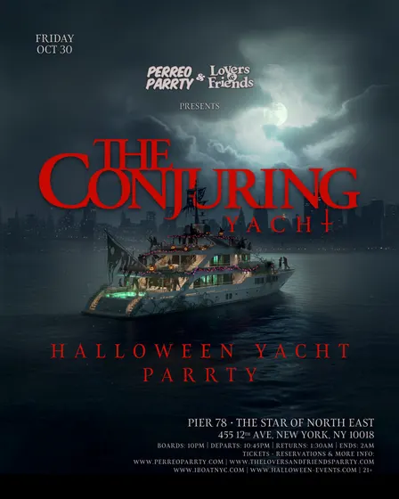 The Conjuring Halloween Yacht Party - NYC Boat Party
