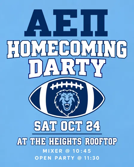 HOMECOMING DARTY