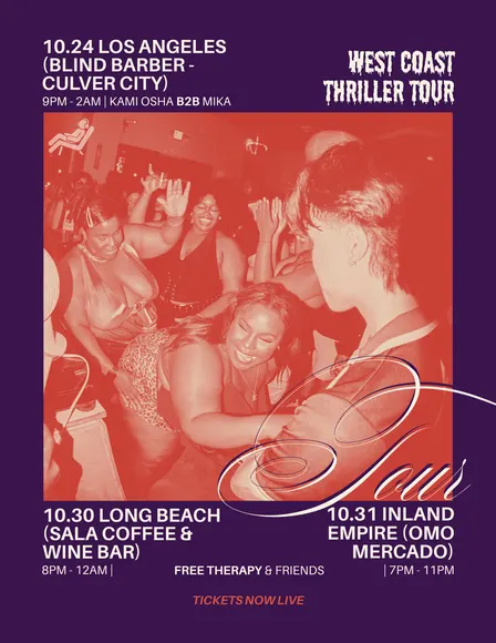 Free Therapy Presents: West Coast Thriller (Long Beach)