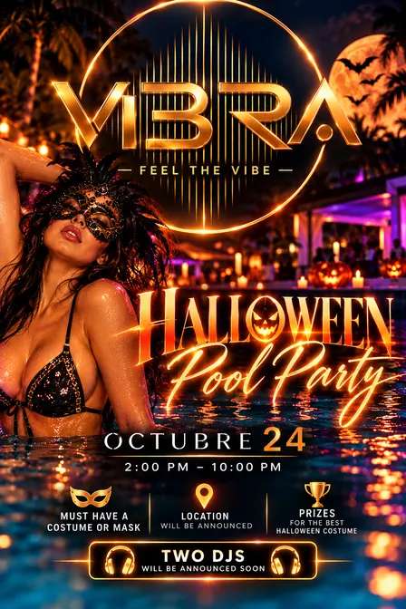 Holloween Pool Party