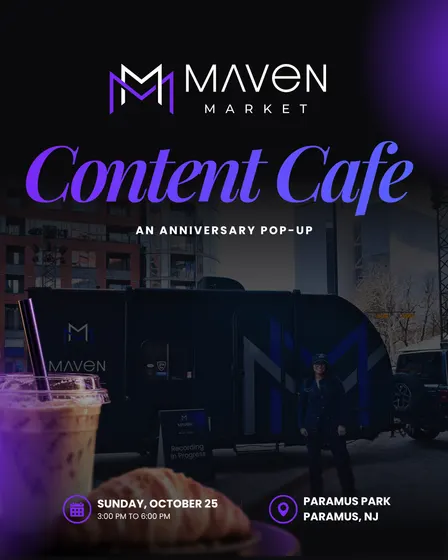 Maven Haven Anniversary | Content Cafe Pop Up