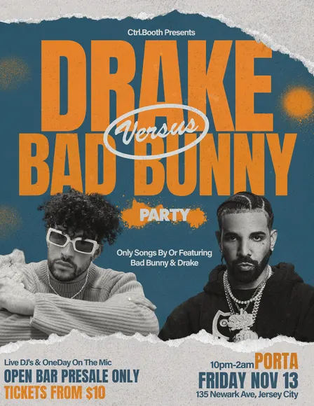 Bad Bunny vs Drake - Live @ Porta JC