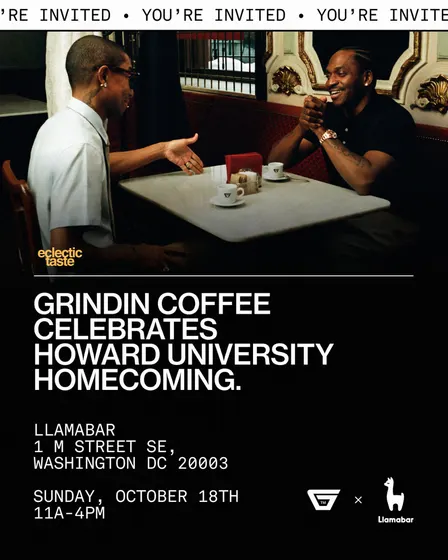 GRINDIN COFFEE CELEBRATES HOWARD UNIVERSITY HOMECOMING