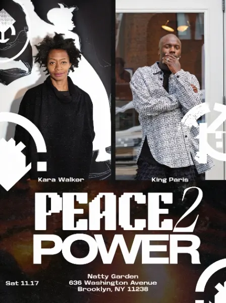 KARA WALKER PRESENTATION @ PEACE 2 POWER