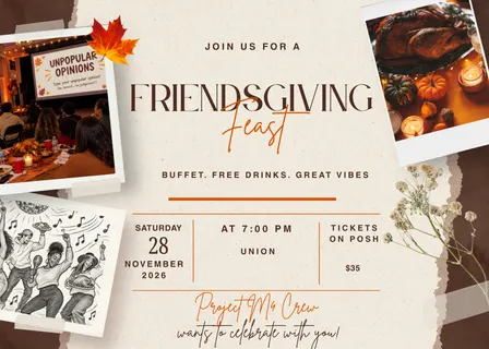 PROJECTM4 FRIENDSGIVING FEAST