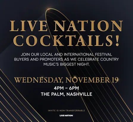 Live Nation Cocktails!