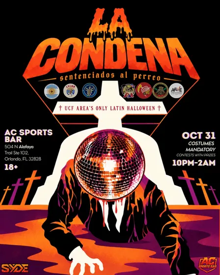 LA CONDENA: LATIN HALLOWEEN PARTY