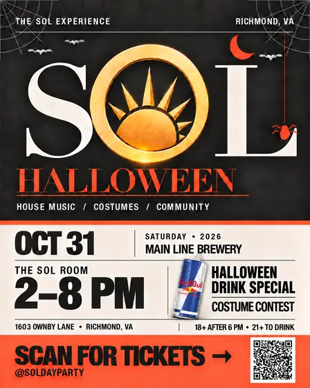 SOL Day Party: Halloween at Main Line