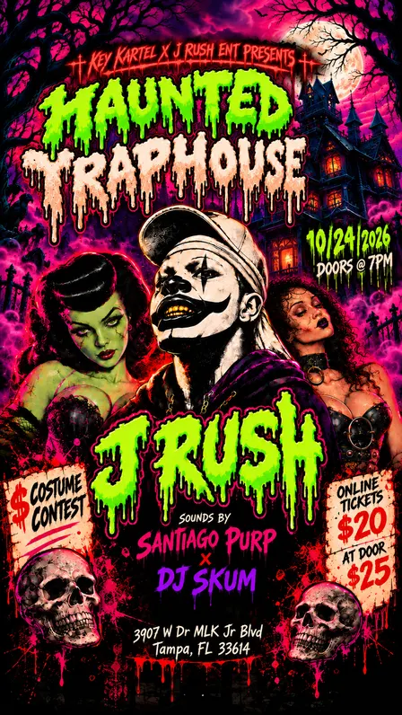 🎃 Haunted Traphouse: J RUSH 🎃