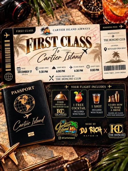 First Class To Cartier Island