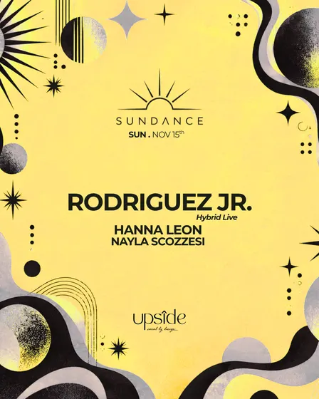 SUNDANCE - RODRIGUEZ JR. live