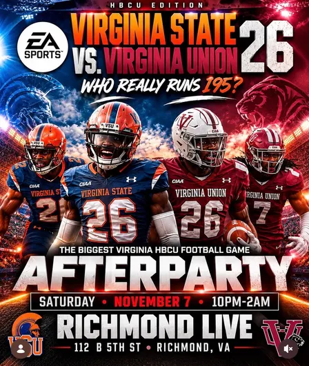 Virginia State vs Virginia Union After Party