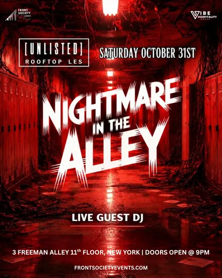 NIGHTMARE IN THE ALLEY @ Unlisted Rooftop