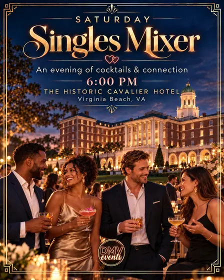 Saturday Night Singles Mixer at The Historic Cavalier Hotel
