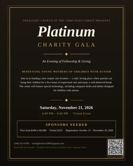 Platinum Charity Gala