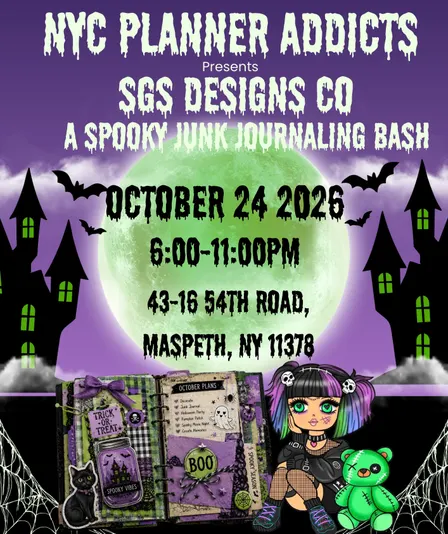 SGS Designs Co , A Spooky Junk Journaling Bash!