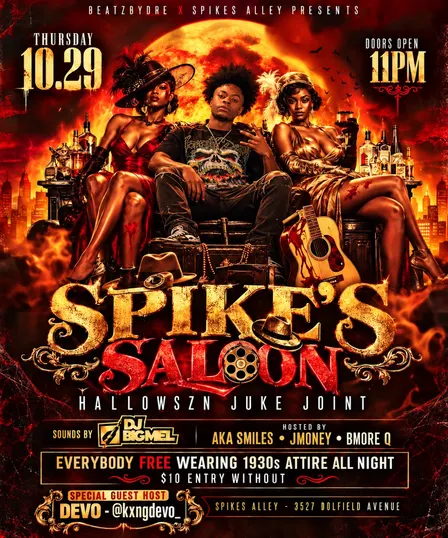 SPIKE'S SALOON: Hallowszn Juke Joint