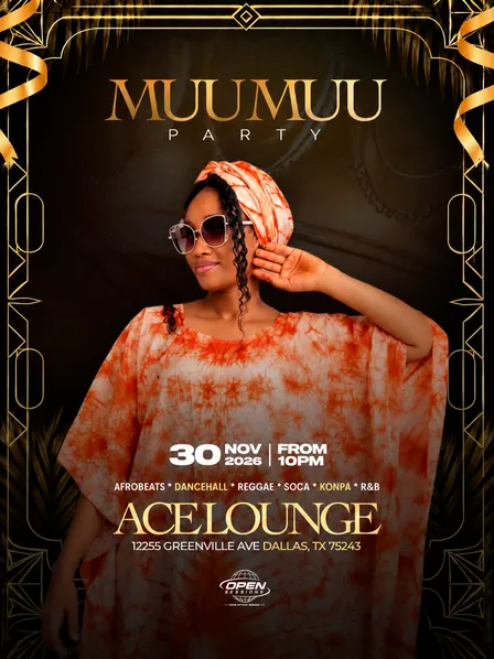 Muu Muu Party Dallas | Afrobeats, Dancehall, Reggae, Soca, Konpa & R&B |