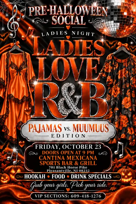 LADIES LOVE R&B: PRE-HALLOWEEN SOCIAL