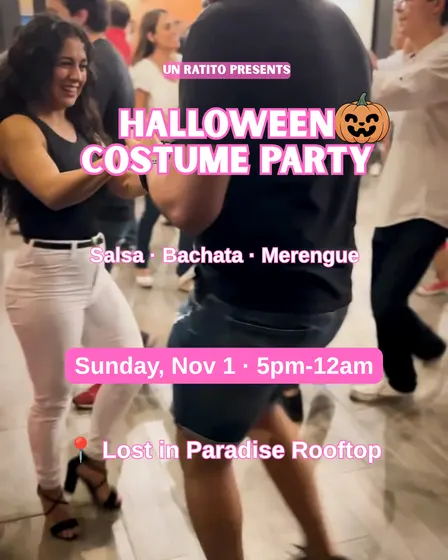 Halloween Salsa Bachata Merengue Rooftop Costume Party