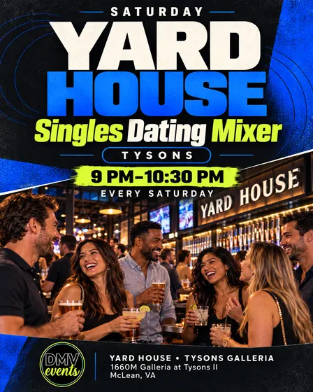 Saturday Yard House Singles Dating Mixer: Tysons