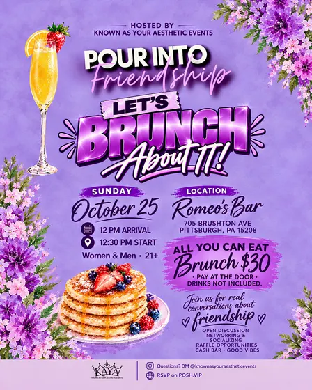 Pour Into Friendship: Let’s Brunch About It!