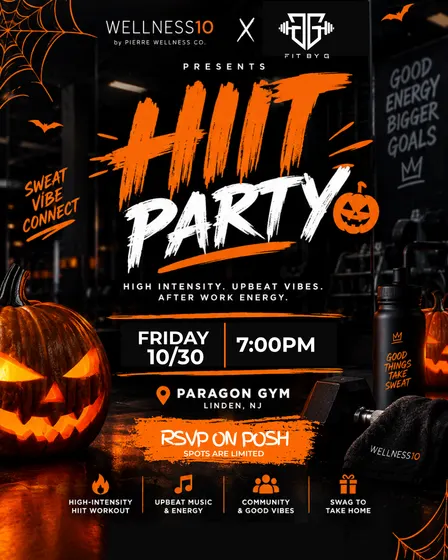 HIIT Party by Wellness10 & Fit By G