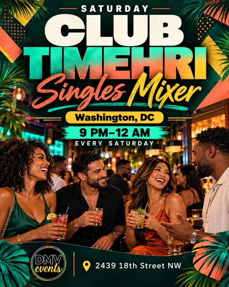 Saturday Club Timehri Singles Mixer: DC