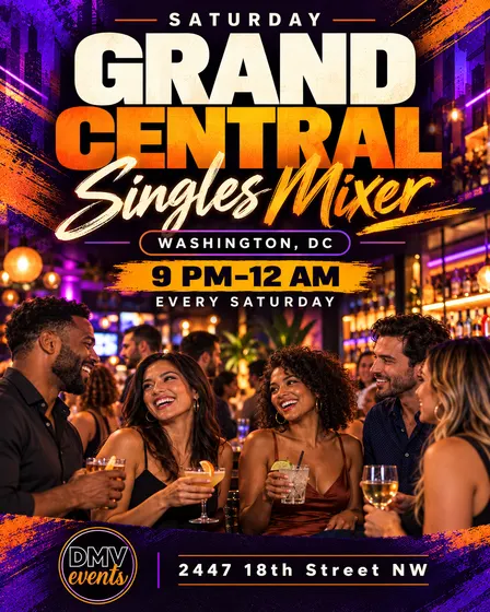 Saturday Grand Central Singles Mixer: DC