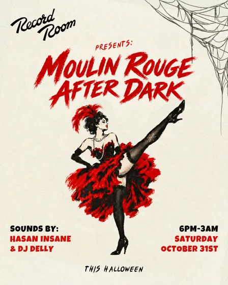 A Record Room Halloween: Moulin Rouge After Dark