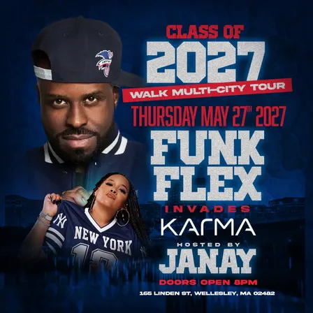 HARVARD GRAD COMMENCEMENT AFTER-PARTY 🎓 × HOT97 FUNK FLEX 💣 CELEBRATING BOSTON GRADS! CLASS OF 2027 🔥