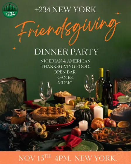 +234 NY: Friendsgiving Dinner Party
