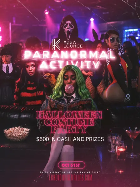 EPIK SATURDAYS PARANORMAL ACTIVITY HALLOWEEN PARTY AND COSTUME CONTEST AT EKKO (LOUNGE)