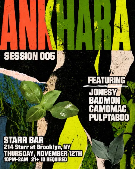 ANKHARA: SESSION 005 - STARR BAR