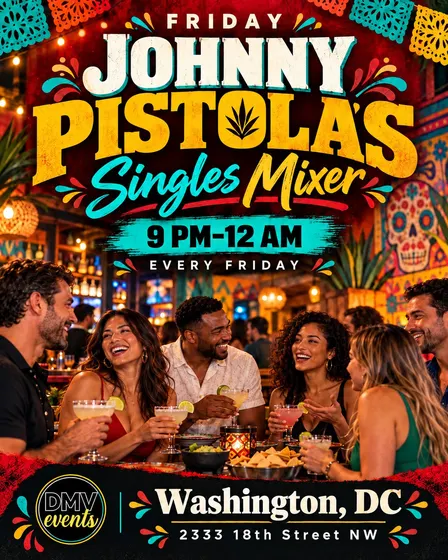 Friday Night Singles Mixer at Johnny Pistolas