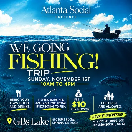 We’re Going Fishing Trip