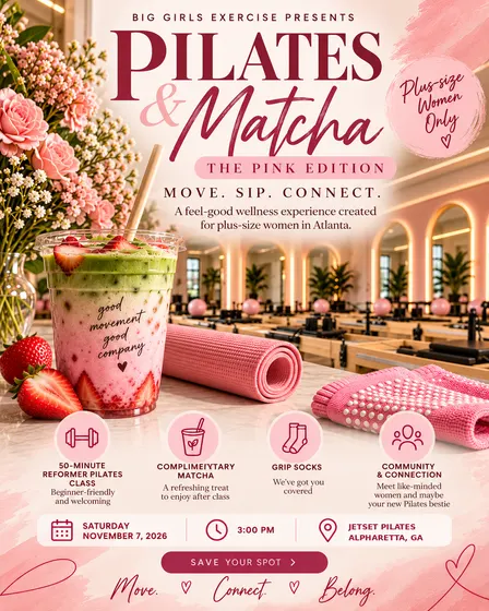 Pilates and Matcha: The Pink Edition