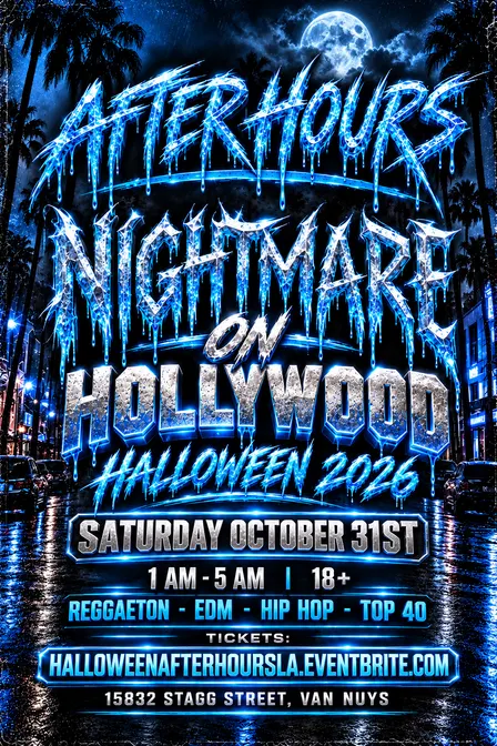 AFTER HOURS ON HALLOWEEN NIGHT 1-5 AM!