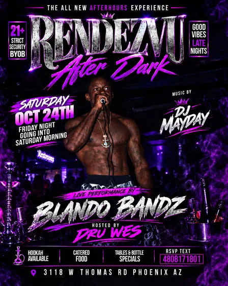 Blando Bandz Live Performance at the Rendezvu
