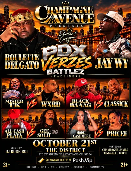 PDX VERZES BATTLEZ ALL CASH PLAYA