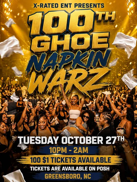 100TH GHOE NAPKIN WARZ