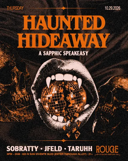 The Sapphic Raver Presents Haunted Hideaway: A Sapphic Halloween Speakeasy