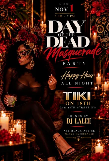 Day of the Dead Masquerade Day Party