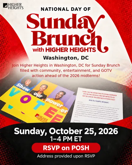 #BlackWomenVote National Day of Sunday Brunch in DC