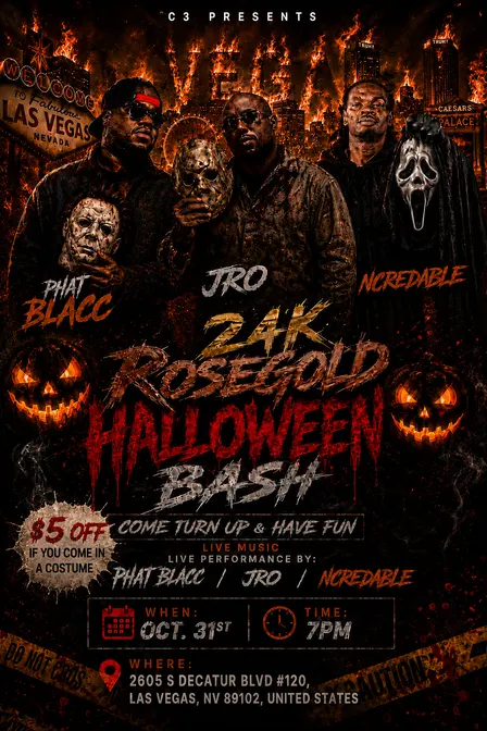 24kRoseGold Halloween Bash 🎃
