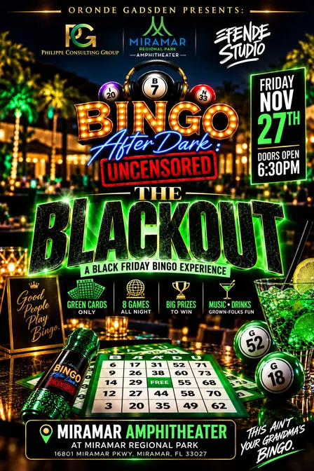 🎱 BINGO AFTER DARK: UNCENSORED - THE BLACKOUT