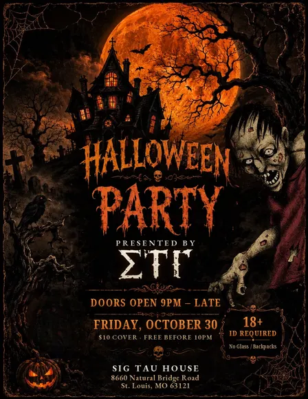 HALLOWEEN HOUSE PARTY