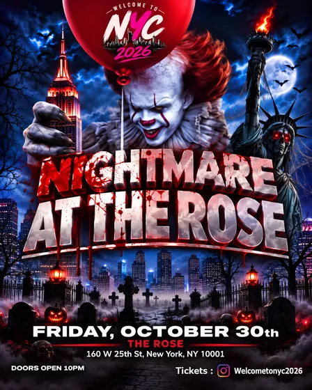 HALLOWEEN EVE @ ROSE ROOM (18+)