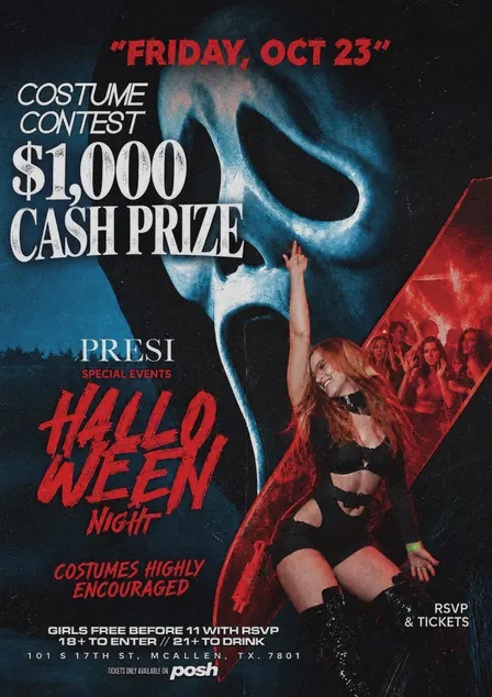 HALLOWEEN NIGHT at PRESI 🎃 | $1,000 Costume Contest
