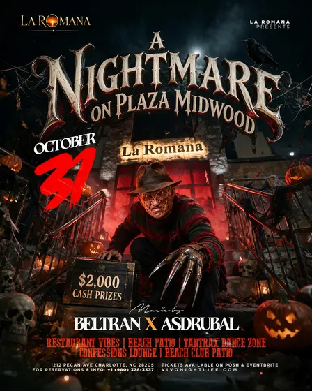 A Nightmare on Plaza Midwood · La Romana · October 31